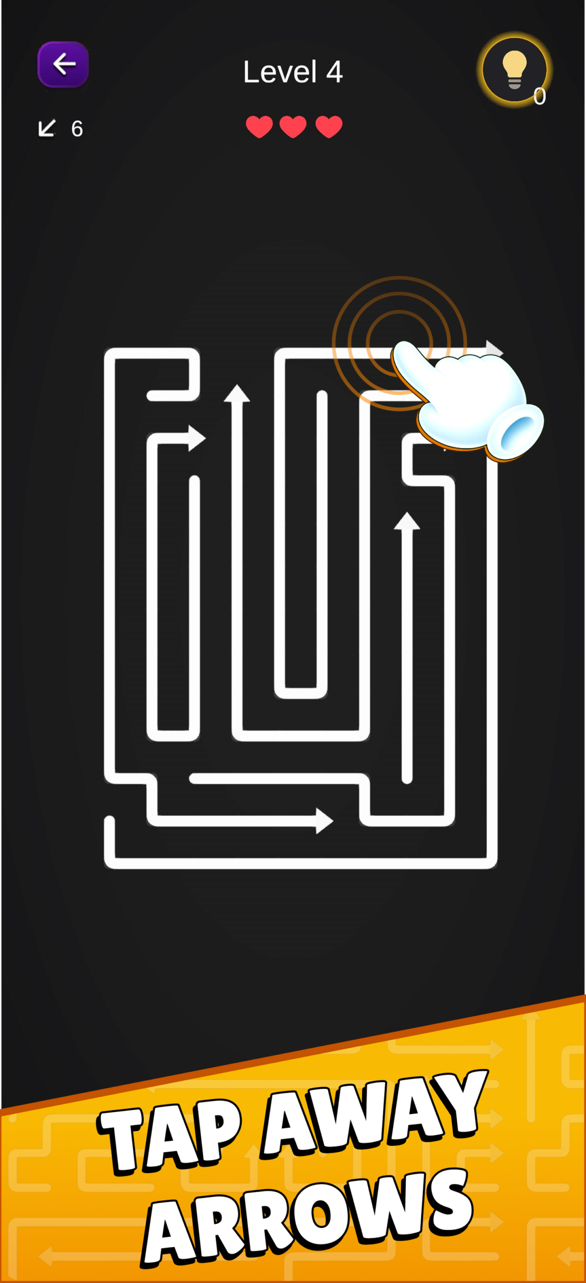 Arrow Puzzle Quest gameplay screenshot 1