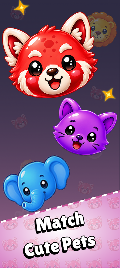 Animal Match Saga gameplay screenshot 1