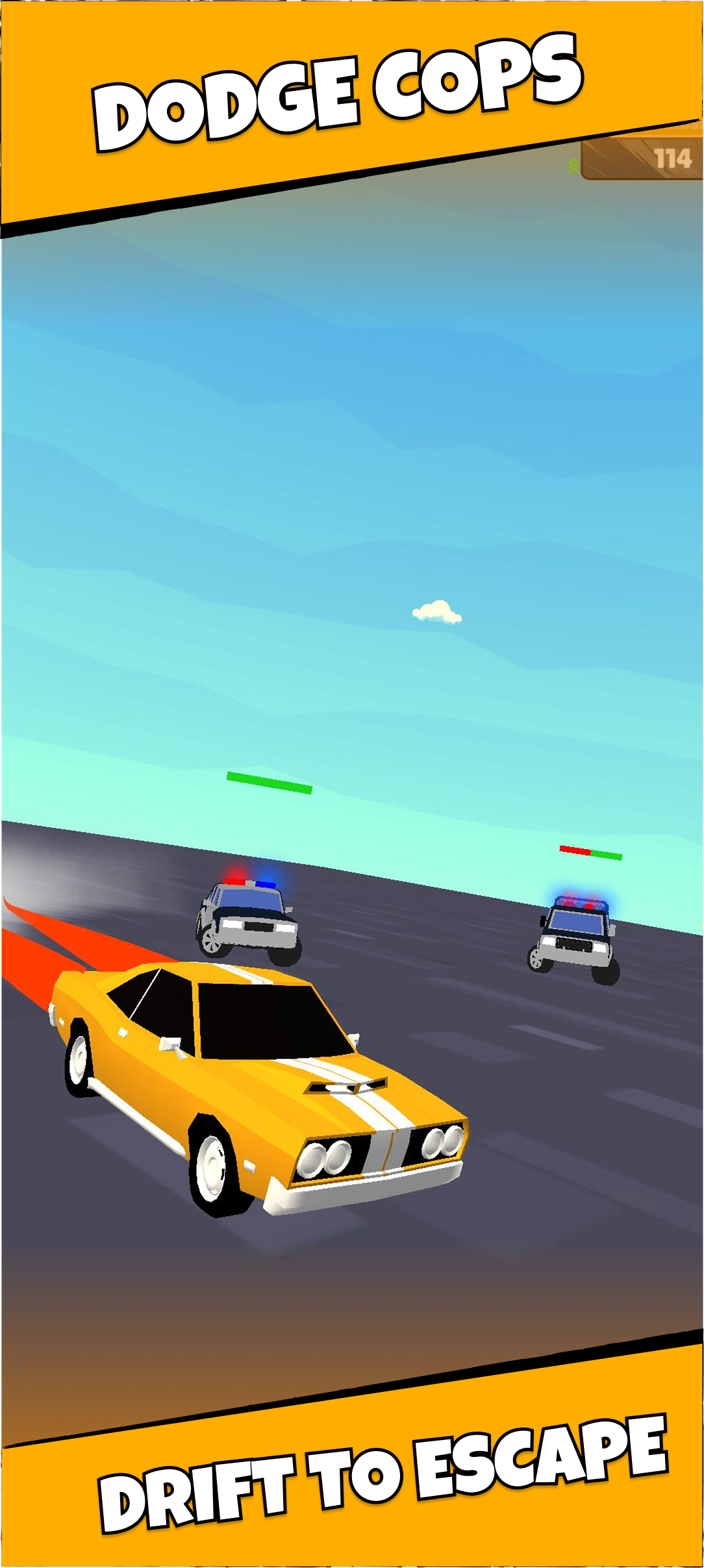 Drift Escape gameplay screenshot 1
